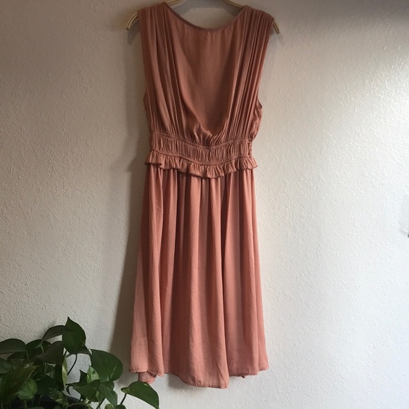 H&M sleeveless blush size 8 dress - Picture 5 of 5